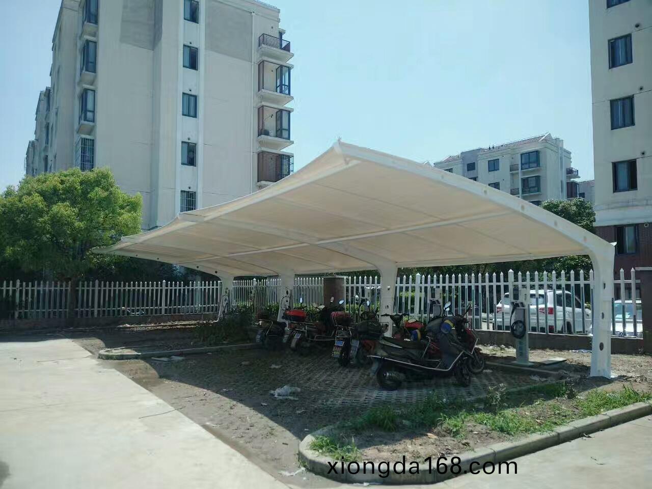 `PTFE膜結(jié)構(gòu)車棚(peng)`