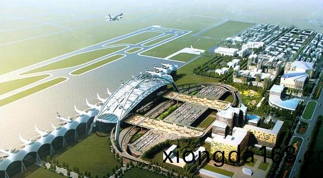 `膜結(jié)(jie)構(gòu)(gou)機場(chang)建筑`