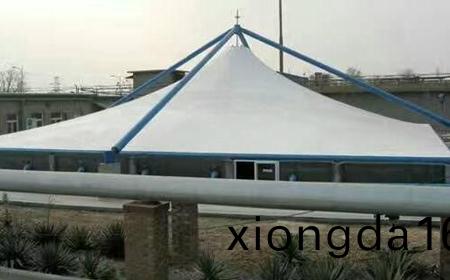 `膜(mo)結(jié)(jie)構(gòu)污水(shui)池集(ji)氣罩的(de)作用`